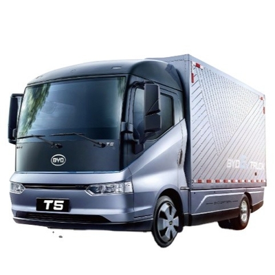 बिक्री चैंपियन चीन में निर्मित शुद्ध इलेक्ट्रिक 200KM BYD T5D बॉक्स लॉजिस्टिक्स वाहन