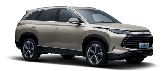 BYD हाइब्रिड 175KM चार पहिया ड्राइव मध्यम आकार की शहर एसयूवी फ्रिगेट 07