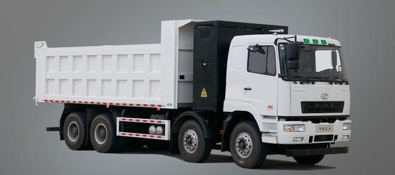 गीली रिमोट एम5 शुद्ध इलेक्ट्रिक डंप ट्रक 8x4 चार्जिंग एडिशन 423 kWh