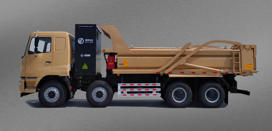 गीली वैलिन शुद्ध इलेक्ट्रिक 8x4 डंप ट्रक चार्जिंग संस्करण 423 kWh