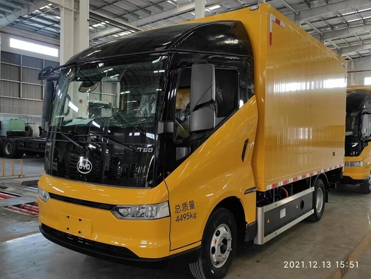 BYD के लंबे समय तक चलने वाले T5DB शुद्ध इलेक्ट्रिक वैन सिटी लॉजिस्टिक्स के लिए अधिकतम छूट